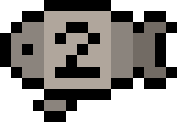 Рыбка с цифрой 2
